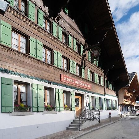 Hotel De Commune Gstaad Dış mekan fotoğraf