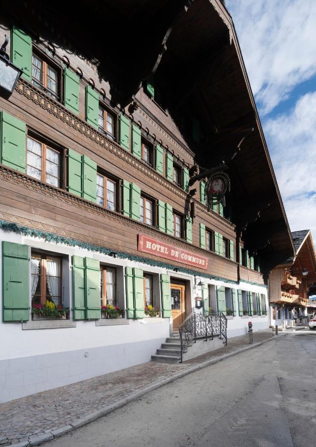 Hotel De Commune Gstaad Dış mekan fotoğraf